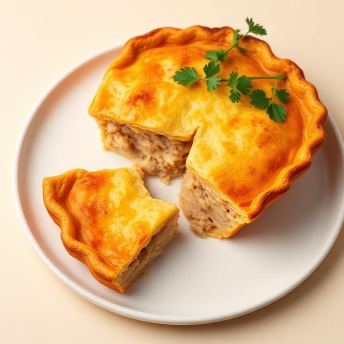 チキンのおかずキッシュ